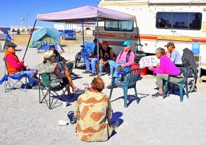 Coucilman Silvas and Councilman Sorg Visit Camp Hope